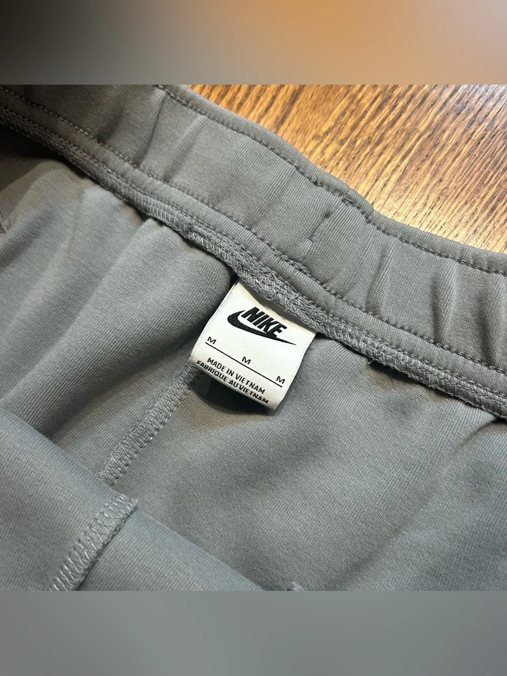 Nike Tech Fleece Joggers Mens Medium Sportswear Gray DV0538-073 Gym Active